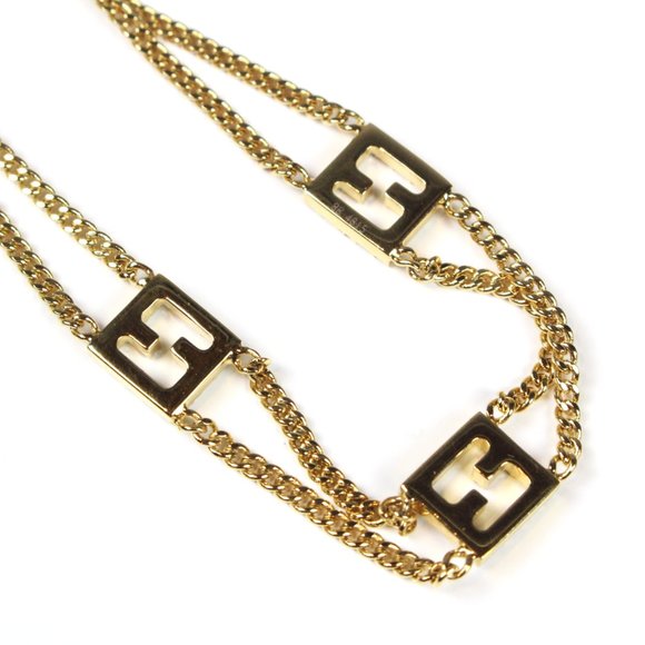 Fendi Gold Crystal Rare Bracelet - Picture 8 of 10